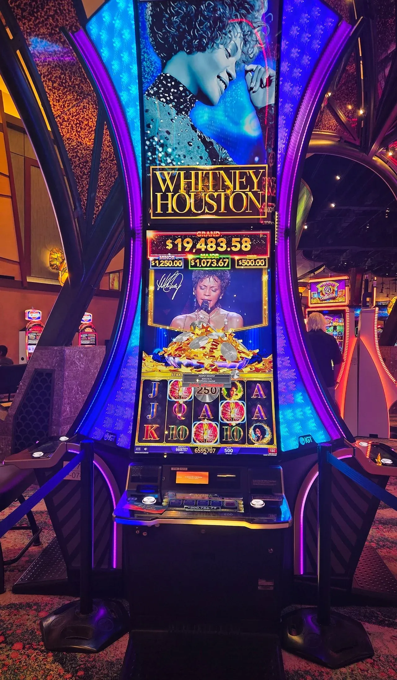 Detalle de ruleta